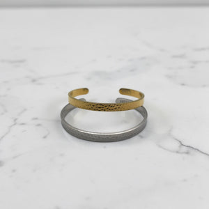 RIDGE minimalist waterproof open bangle — HLVN