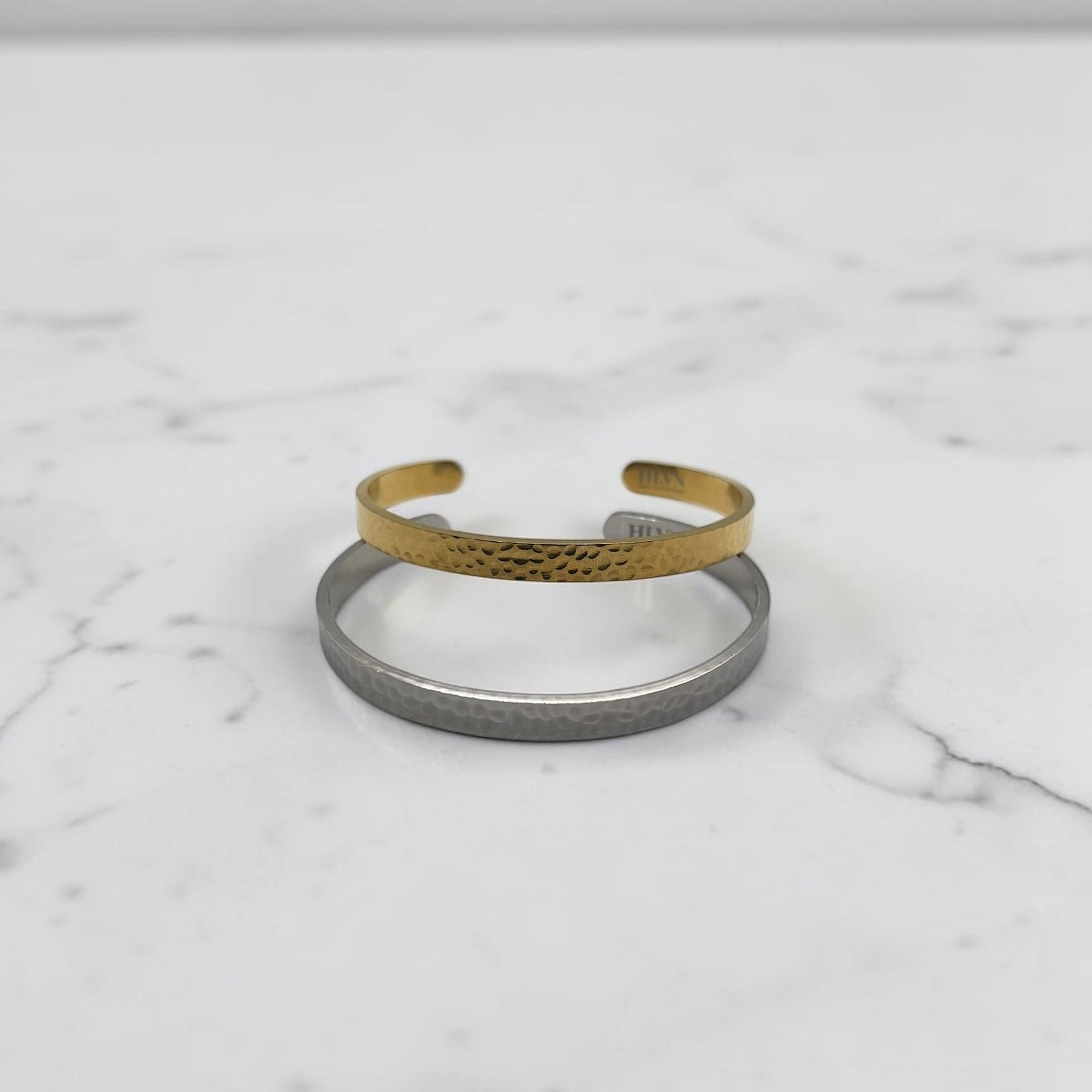 RIDGE minimalist waterproof open bangle — HLVN